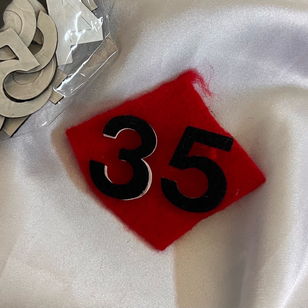 CRAFTERS Adhesive 1” Letter, Number & Symbol Set Crafting Art Banners - Picture 6 of 6